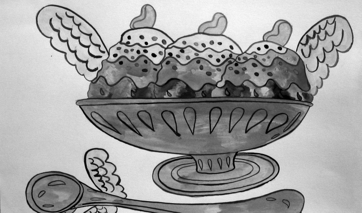 Aurie Ramirez, Ice Cream, detail.