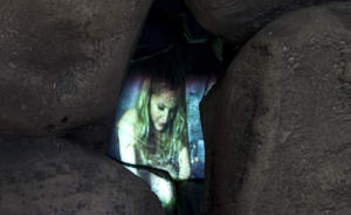 Kaari Upson, The Grotto, 2008-09, mixed media installation with video projections, dims variable Charlie White, American Minor, 2008, 35mm film transferred to Blu-ray disc, col/sd, 7:44 min.