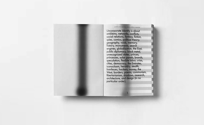 Metahaven, Uncorporate Identity (Lars Müller Publishers, 2010).