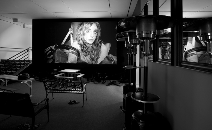 Ryan Trecartin, Any Ever, MOCA Pacific Design Center, 2010. Installation view. Photo by Brian Forrest.