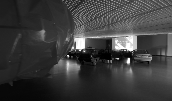 Erik van Lieshout, Rock, 2006. Video installation.